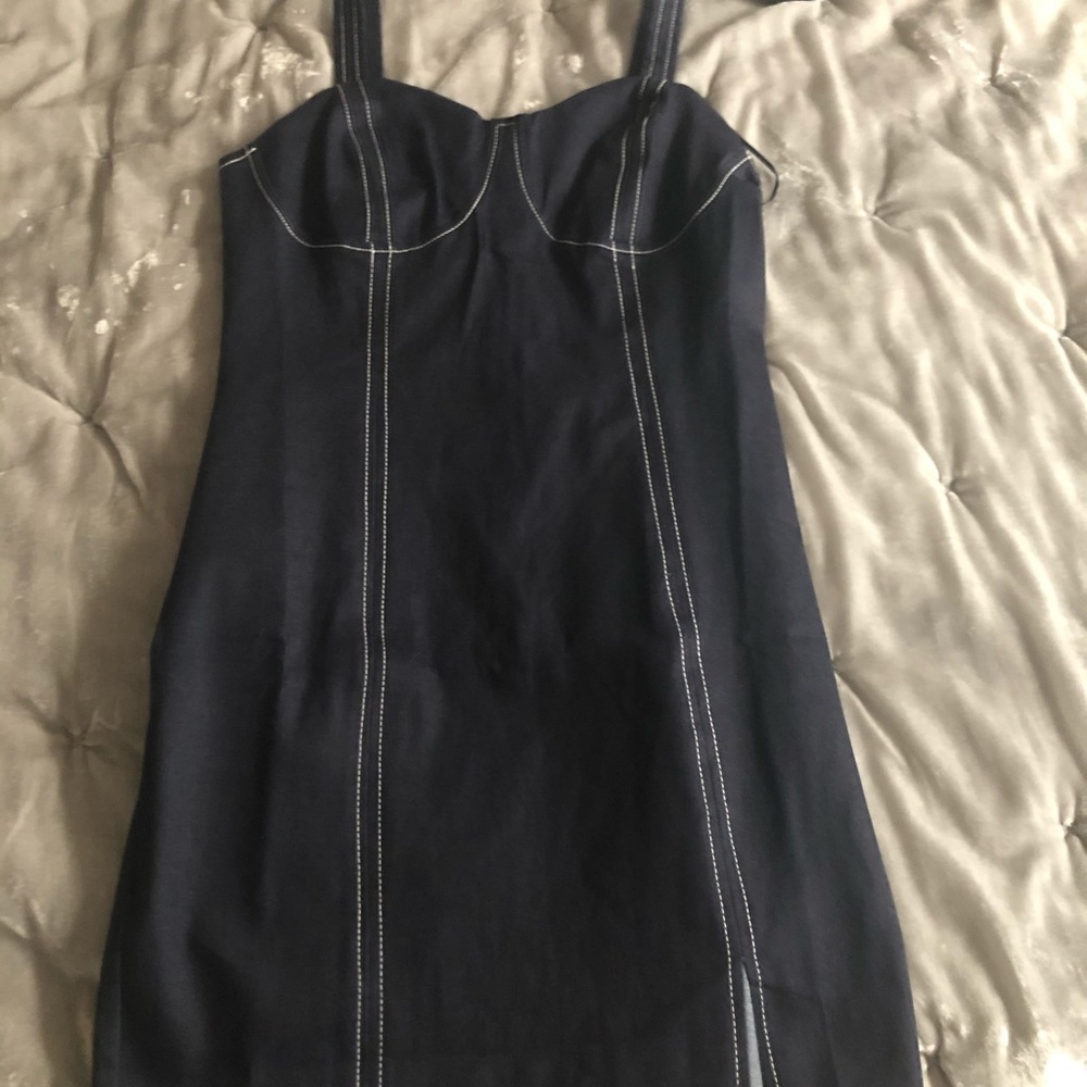 Denim dress